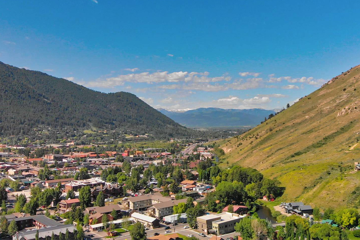 Residential neighborhood in Wyoming