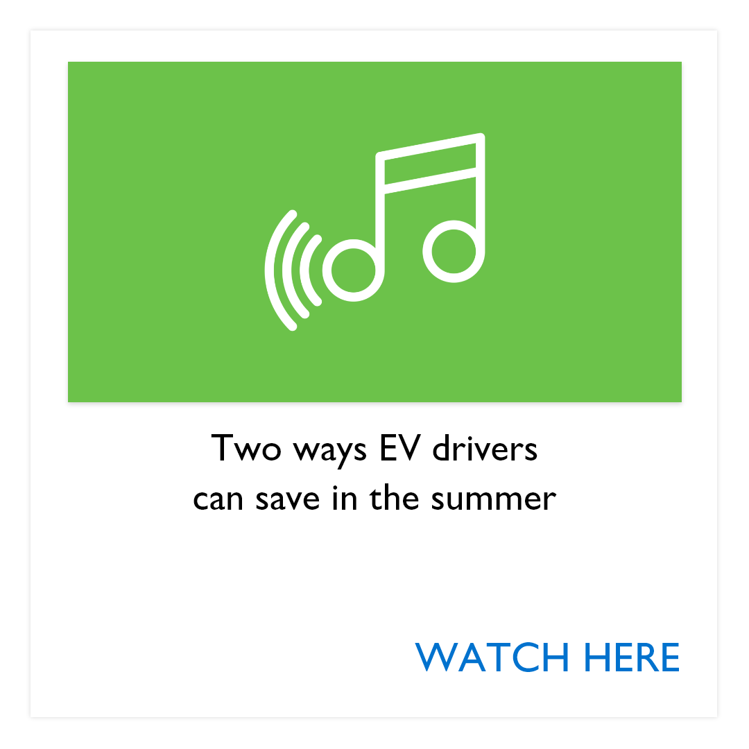 EV driver's summer savings