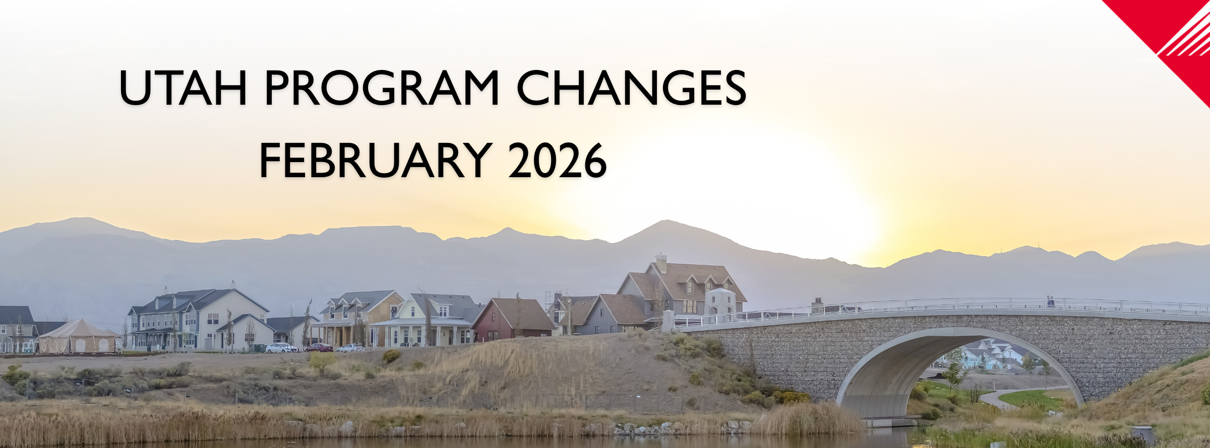 Utah program changes February 2026